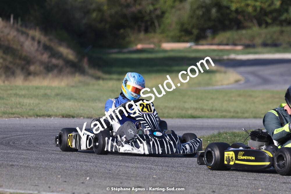 30/10/2022 : 3ème manche du Challenge Jean-Claude Sanchez à Aigues-Vives (photos Stéphane Agnus) 2022 — karting