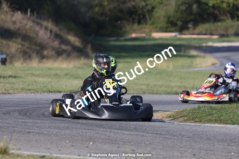30/10/2022 : 3ème manche du Challenge Jean-Claude Sanchez à Aigues-Vives (photos Stéphane Agnus) 2022 — karting