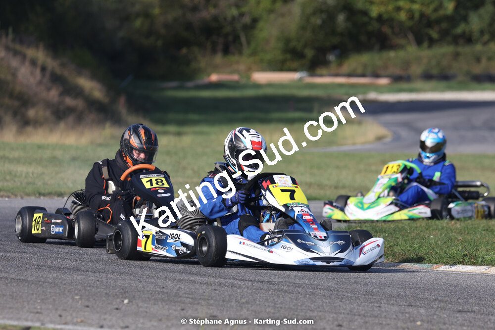 30/10/2022 : 3ème manche du Challenge Jean-Claude Sanchez à Aigues-Vives (photos Stéphane Agnus) 2022 — karting