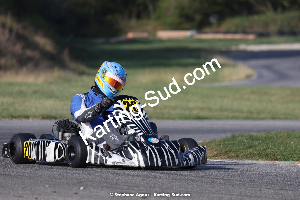 30/10/2022 : 3ème manche du Challenge Jean-Claude Sanchez à Aigues-Vives (photos Stéphane Agnus) 2022 — karting