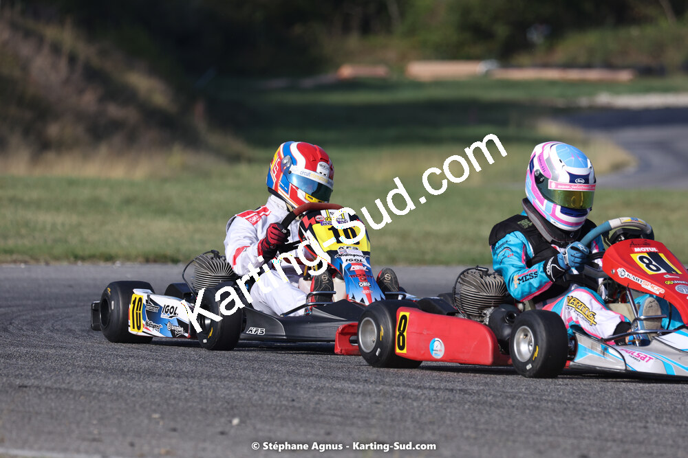 30/10/2022 : 3ème manche du Challenge Jean-Claude Sanchez à Aigues-Vives (photos Stéphane Agnus) 2022 — karting