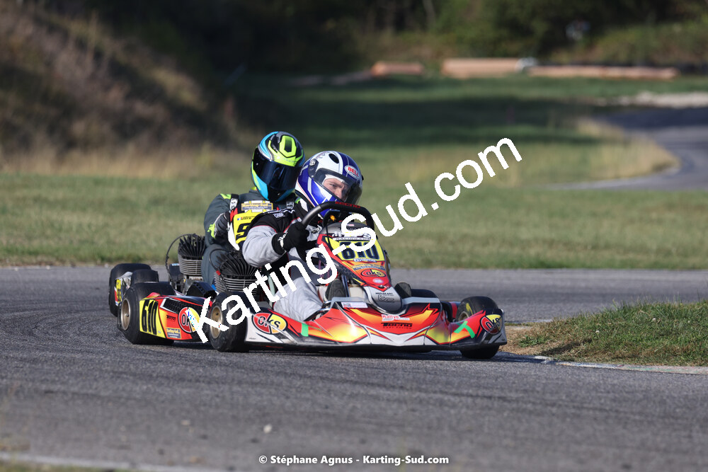 30/10/2022 : 3ème manche du Challenge Jean-Claude Sanchez à Aigues-Vives (photos Stéphane Agnus) 2022 — karting