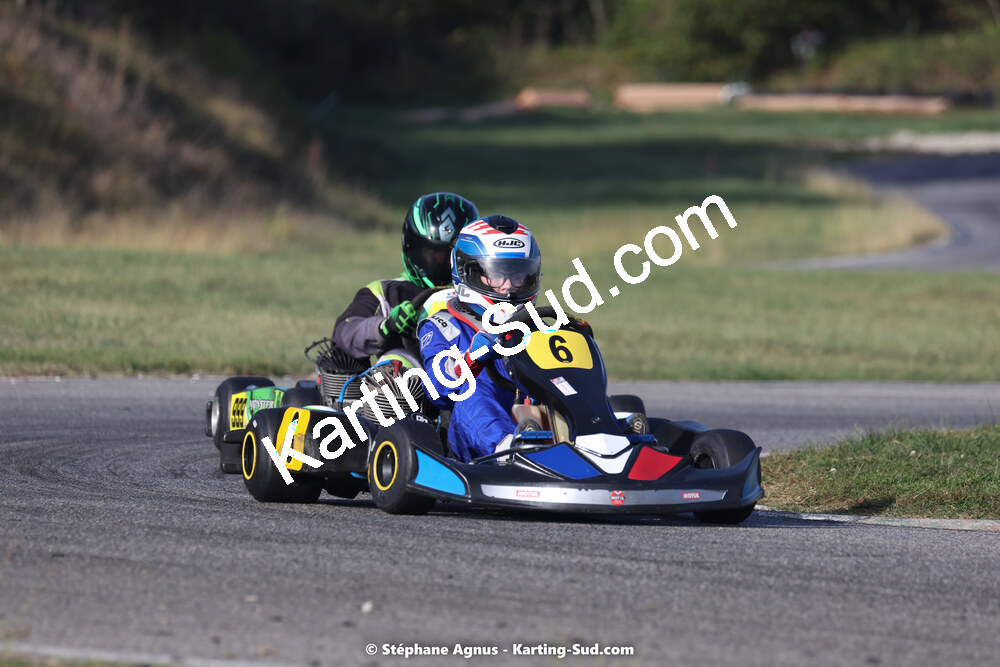 30/10/2022 : 3ème manche du Challenge Jean-Claude Sanchez à Aigues-Vives (photos Stéphane Agnus) 2022 — karting