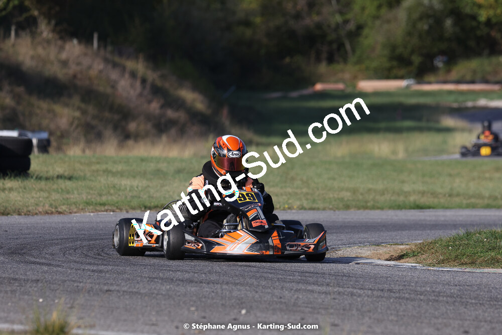 30/10/2022 : 3ème manche du Challenge Jean-Claude Sanchez à Aigues-Vives (photos Stéphane Agnus) 2022 — karting