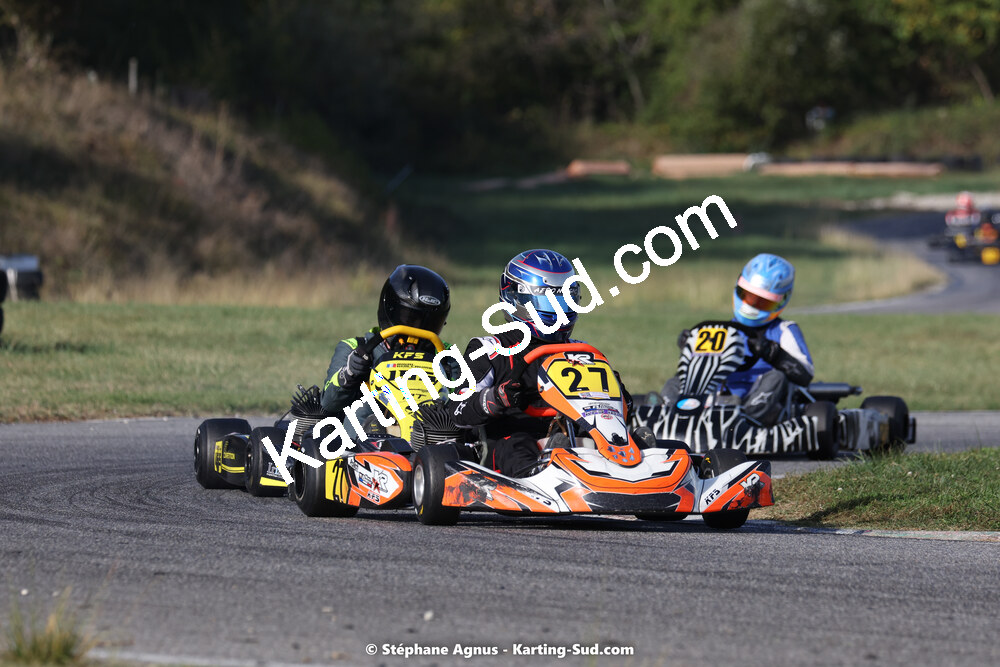 30/10/2022 : 3ème manche du Challenge Jean-Claude Sanchez à Aigues-Vives (photos Stéphane Agnus) 2022 — karting