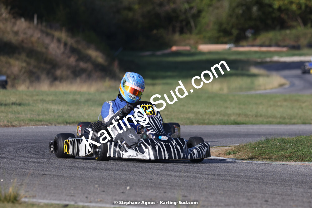 30/10/2022 : 3ème manche du Challenge Jean-Claude Sanchez à Aigues-Vives (photos Stéphane Agnus) 2022 — karting