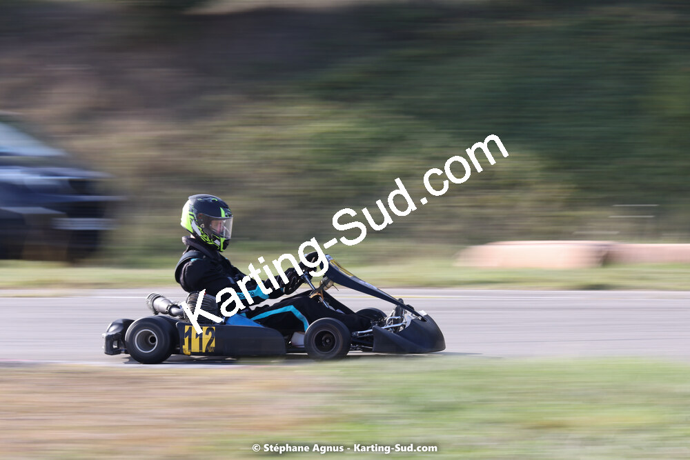 30/10/2022 : 3ème manche du Challenge Jean-Claude Sanchez à Aigues-Vives (photos Stéphane Agnus) 2022 — karting