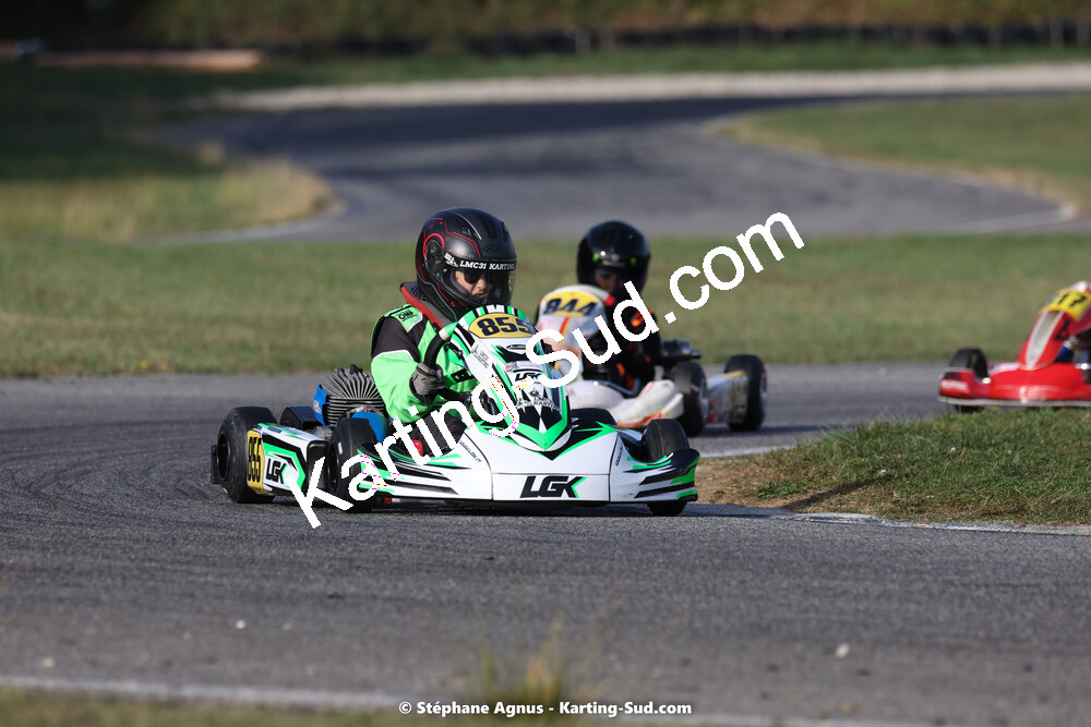 30/10/2022 : 3ème manche du Challenge Jean-Claude Sanchez à Aigues-Vives (photos Stéphane Agnus) 2022 — karting