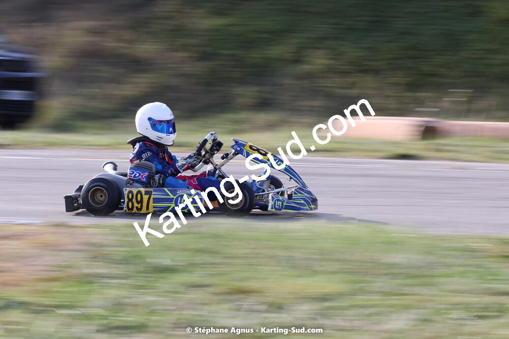 30/10/2022 : 3ème manche du Challenge Jean-Claude Sanchez à Aigues-Vives (photos Stéphane Agnus) 2022 — karting