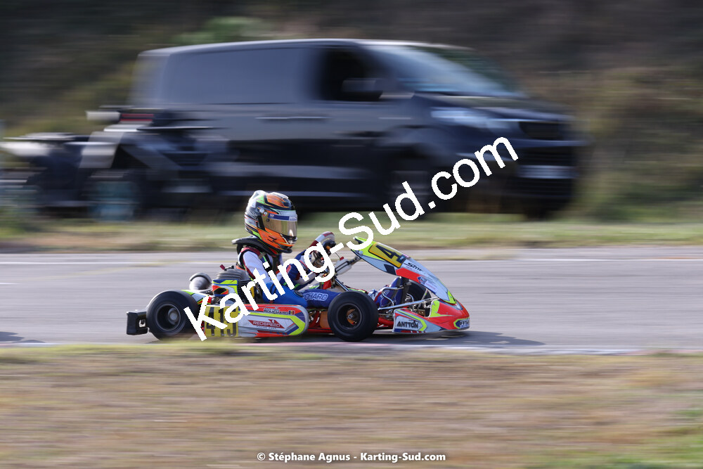 30/10/2022 : 3ème manche du Challenge Jean-Claude Sanchez à Aigues-Vives (photos Stéphane Agnus) 2022 — karting