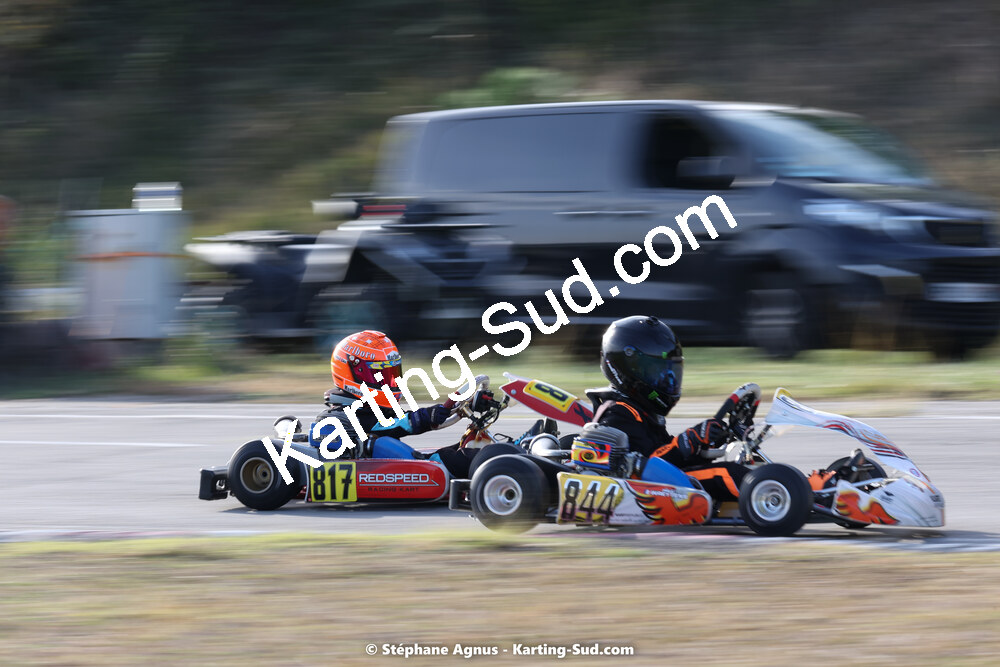 30/10/2022 : 3ème manche du Challenge Jean-Claude Sanchez à Aigues-Vives (photos Stéphane Agnus) 2022 — karting