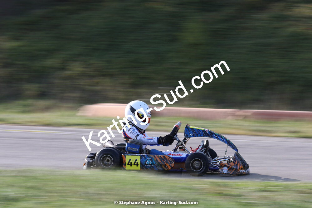 30/10/2022 : 3ème manche du Challenge Jean-Claude Sanchez à Aigues-Vives (photos Stéphane Agnus) 2022 — karting