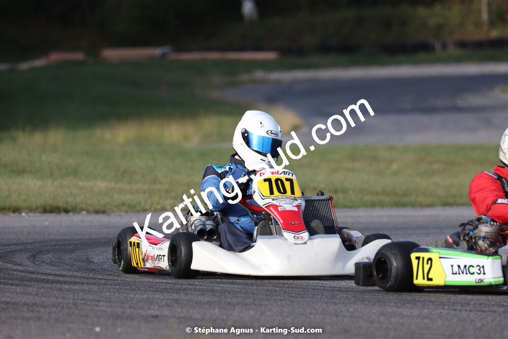 30/10/2022 : 3ème manche du Challenge Jean-Claude Sanchez à Aigues-Vives (photos Stéphane Agnus) 2022 — karting
