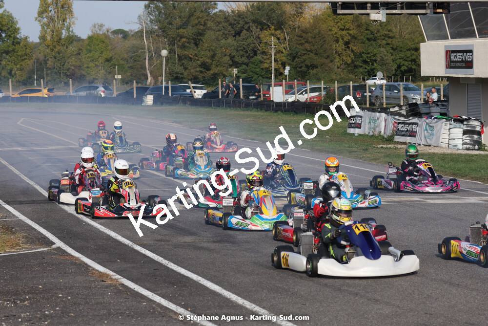 30/10/2022 : 3ème manche du Challenge Jean-Claude Sanchez à Aigues-Vives (photos Stéphane Agnus) 2022 — karting