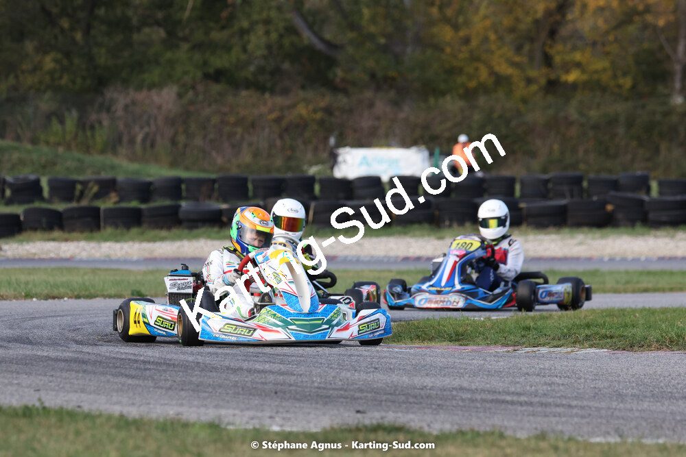 30/10/2022 : 3ème manche du Challenge Jean-Claude Sanchez à Aigues-Vives (photos Stéphane Agnus) 2022 — karting