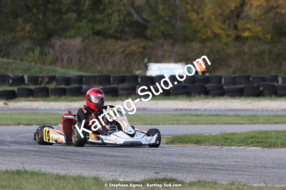 30/10/2022 : 3ème manche du Challenge Jean-Claude Sanchez à Aigues-Vives (photos Stéphane Agnus) 2022 — karting
