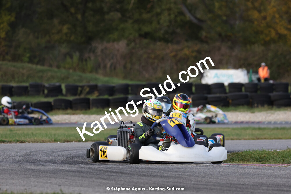 30/10/2022 : 3ème manche du Challenge Jean-Claude Sanchez à Aigues-Vives (photos Stéphane Agnus) 2022 — karting