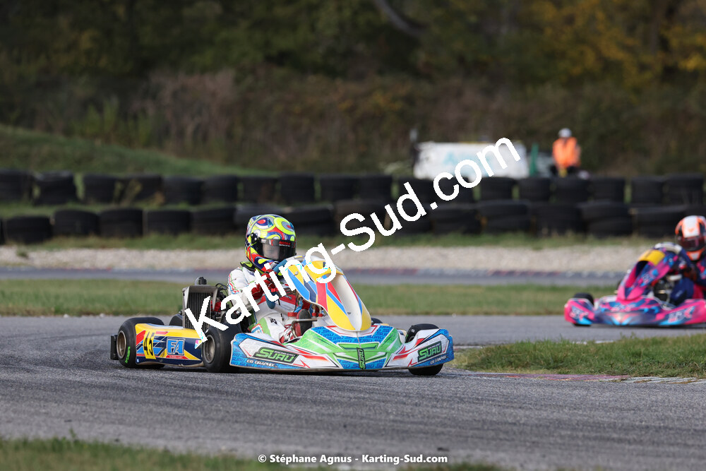 30/10/2022 : 3ème manche du Challenge Jean-Claude Sanchez à Aigues-Vives (photos Stéphane Agnus) 2022 — karting