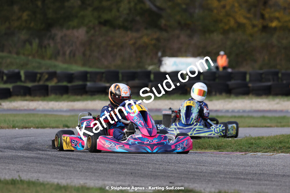 30/10/2022 : 3ème manche du Challenge Jean-Claude Sanchez à Aigues-Vives (photos Stéphane Agnus) 2022 — karting