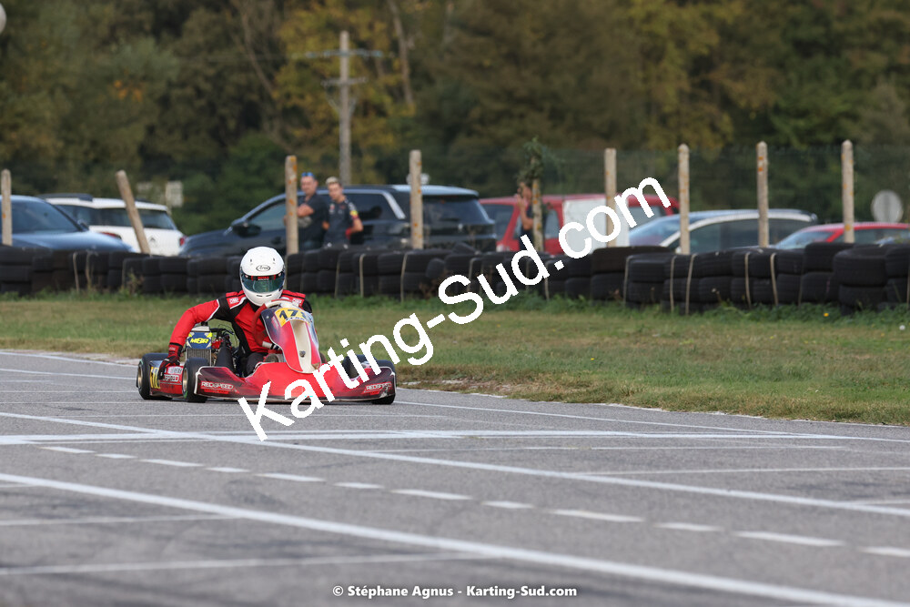 30/10/2022 : 3ème manche du Challenge Jean-Claude Sanchez à Aigues-Vives (photos Stéphane Agnus) 2022 — karting
