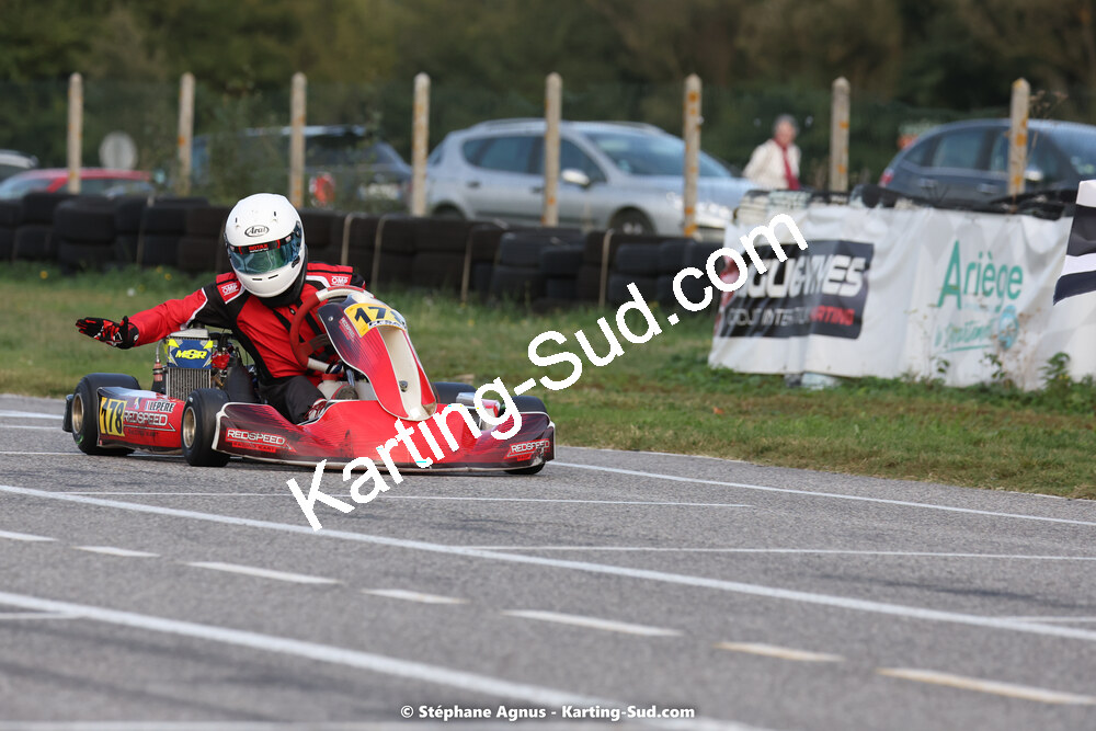 30/10/2022 : 3ème manche du Challenge Jean-Claude Sanchez à Aigues-Vives (photos Stéphane Agnus) 2022 — karting