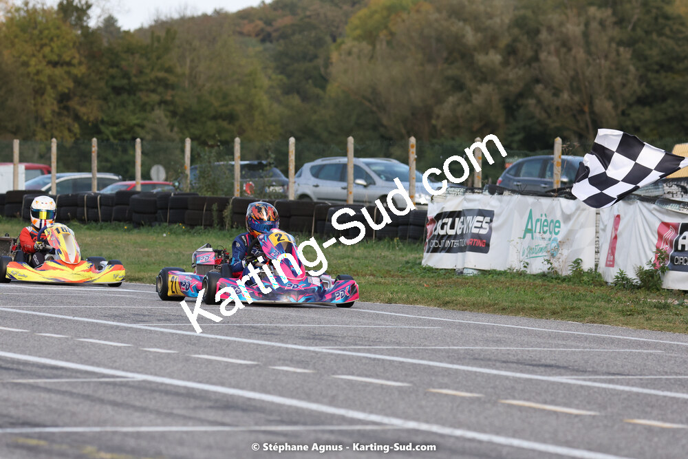 30/10/2022 : 3ème manche du Challenge Jean-Claude Sanchez à Aigues-Vives (photos Stéphane Agnus) 2022 — karting
