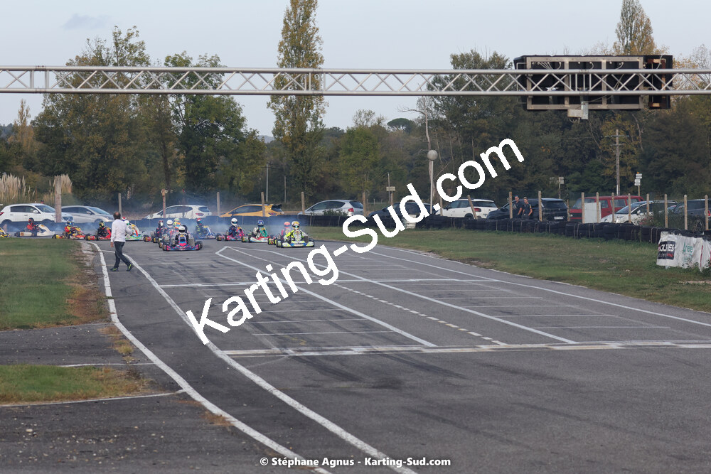30/10/2022 : 3ème manche du Challenge Jean-Claude Sanchez à Aigues-Vives (photos Stéphane Agnus) 2022 — karting