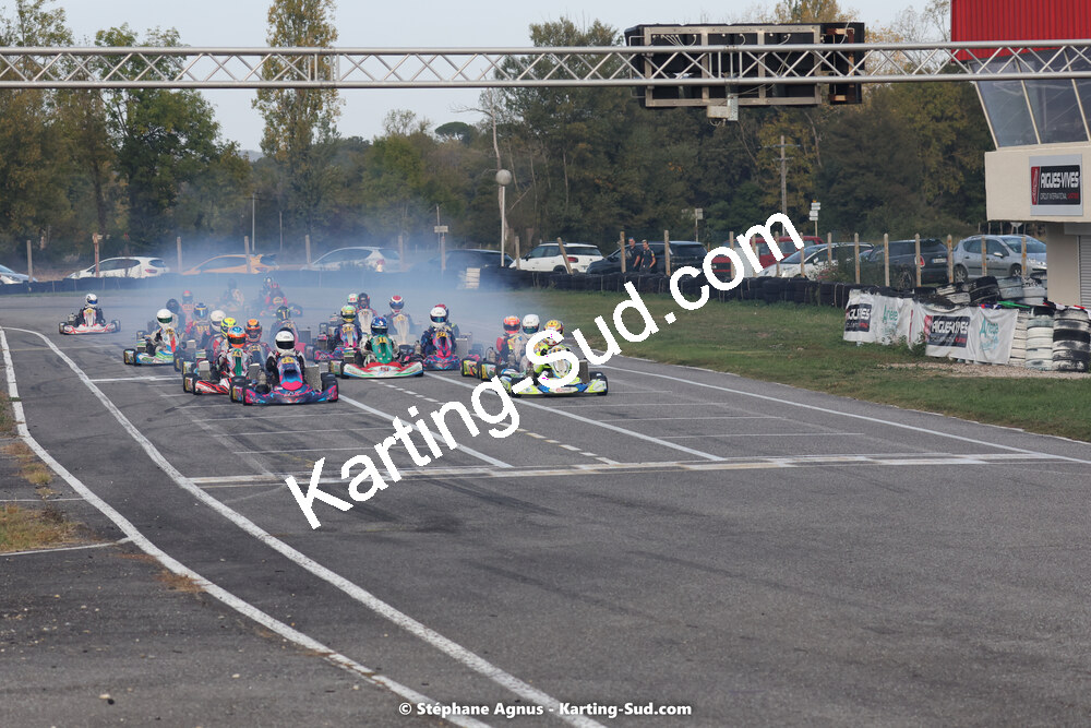 30/10/2022 : 3ème manche du Challenge Jean-Claude Sanchez à Aigues-Vives (photos Stéphane Agnus) 2022 — karting