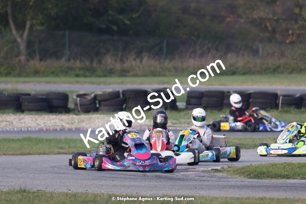 30/10/2022 : 3ème manche du Challenge Jean-Claude Sanchez à Aigues-Vives (photos Stéphane Agnus) 2022 — karting