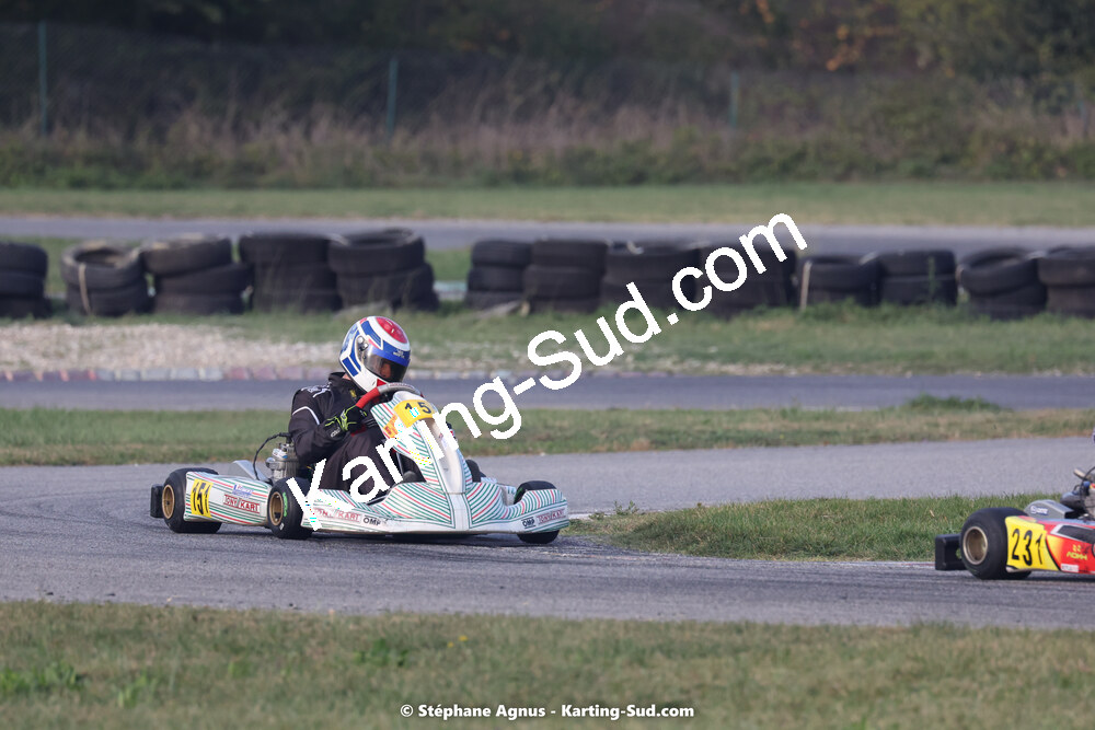 30/10/2022 : 3ème manche du Challenge Jean-Claude Sanchez à Aigues-Vives (photos Stéphane Agnus) 2022 — karting