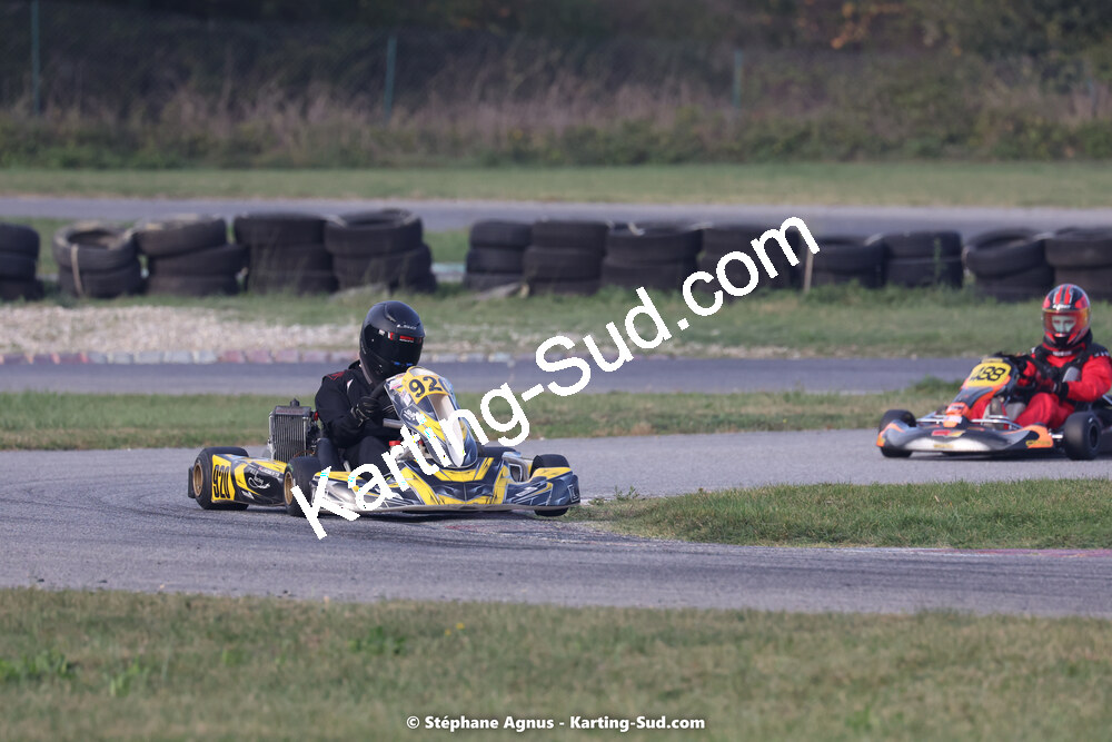 30/10/2022 : 3ème manche du Challenge Jean-Claude Sanchez à Aigues-Vives (photos Stéphane Agnus) 2022 — karting