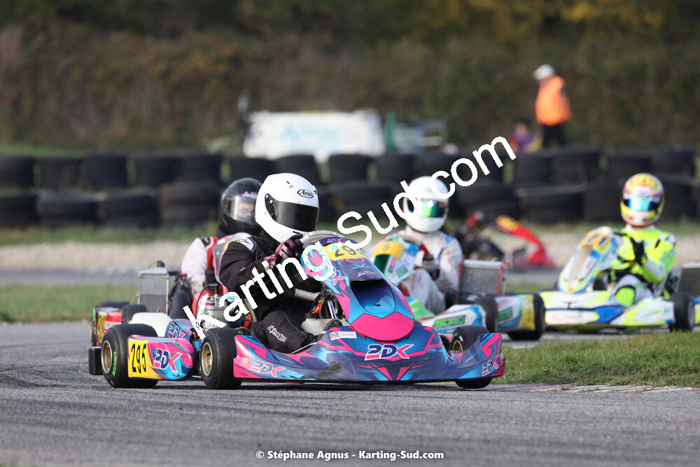 30/10/2022 : 3ème manche du Challenge Jean-Claude Sanchez à Aigues-Vives (photos Stéphane Agnus) 2022 — karting