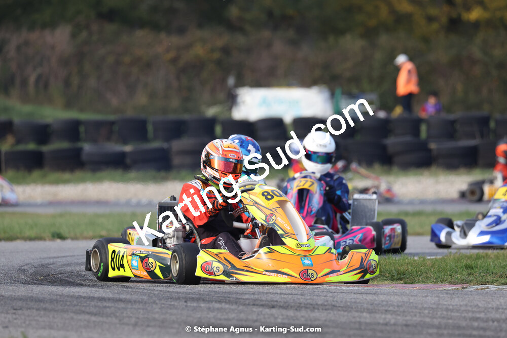 30/10/2022 : 3ème manche du Challenge Jean-Claude Sanchez à Aigues-Vives (photos Stéphane Agnus) 2022 — karting