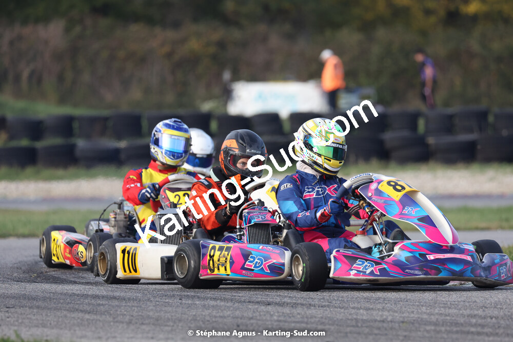30/10/2022 : 3ème manche du Challenge Jean-Claude Sanchez à Aigues-Vives (photos Stéphane Agnus) 2022 — karting