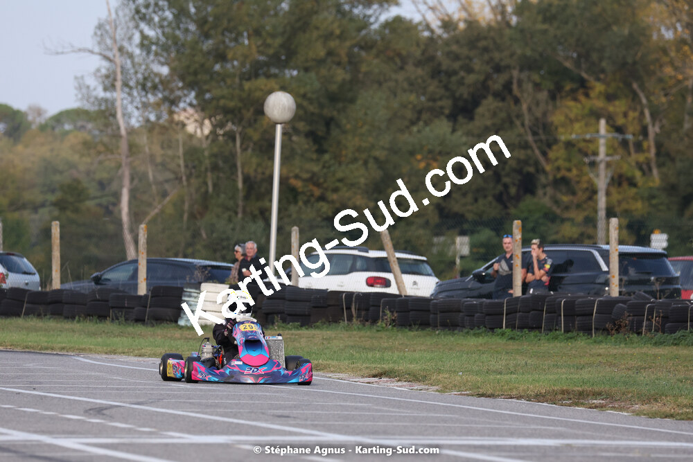 30/10/2022 : 3ème manche du Challenge Jean-Claude Sanchez à Aigues-Vives (photos Stéphane Agnus) 2022 — karting