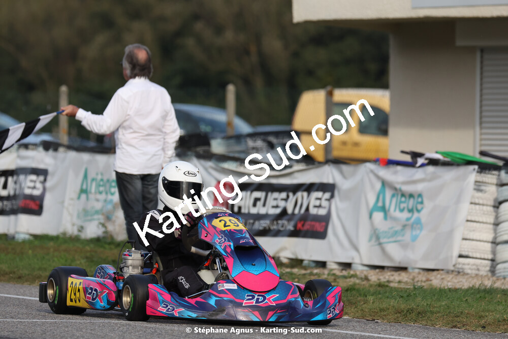 30/10/2022 : 3ème manche du Challenge Jean-Claude Sanchez à Aigues-Vives (photos Stéphane Agnus) 2022 — karting