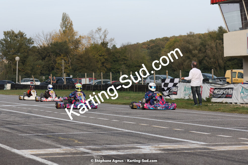 30/10/2022 : 3ème manche du Challenge Jean-Claude Sanchez à Aigues-Vives (photos Stéphane Agnus) 2022 — karting