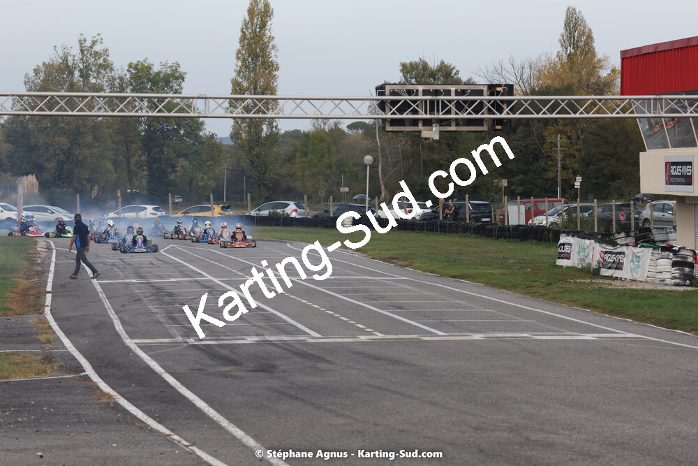 30/10/2022 : 3ème manche du Challenge Jean-Claude Sanchez à Aigues-Vives (photos Stéphane Agnus) 2022 — karting