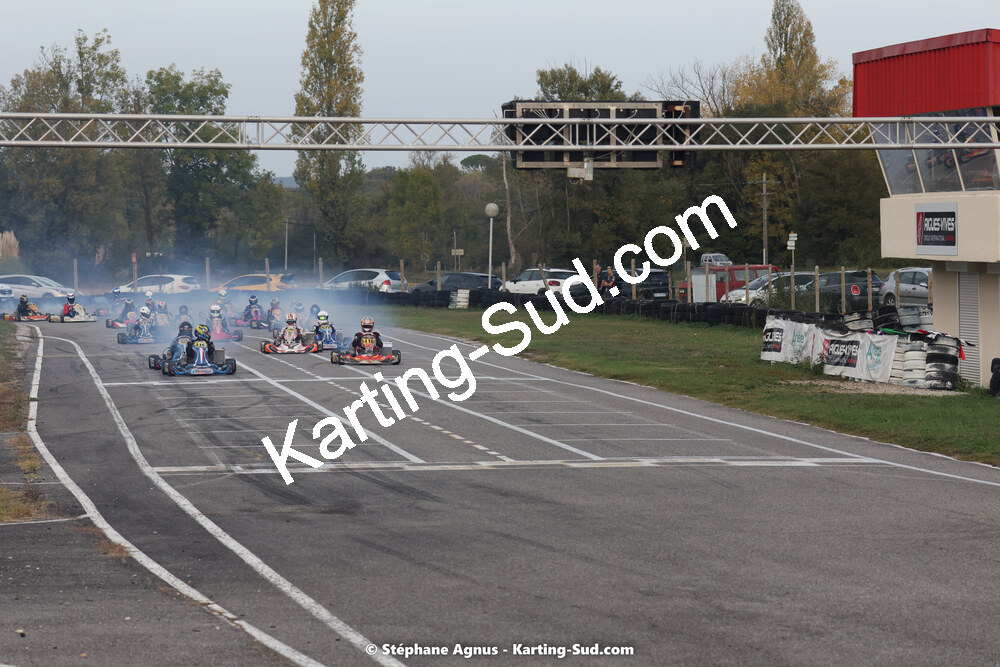 30/10/2022 : 3ème manche du Challenge Jean-Claude Sanchez à Aigues-Vives (photos Stéphane Agnus) 2022 — karting