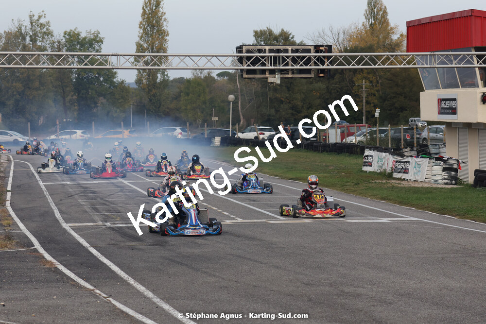 30/10/2022 : 3ème manche du Challenge Jean-Claude Sanchez à Aigues-Vives (photos Stéphane Agnus) 2022 — karting