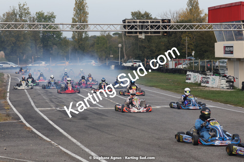 30/10/2022 : 3ème manche du Challenge Jean-Claude Sanchez à Aigues-Vives (photos Stéphane Agnus) 2022 — karting