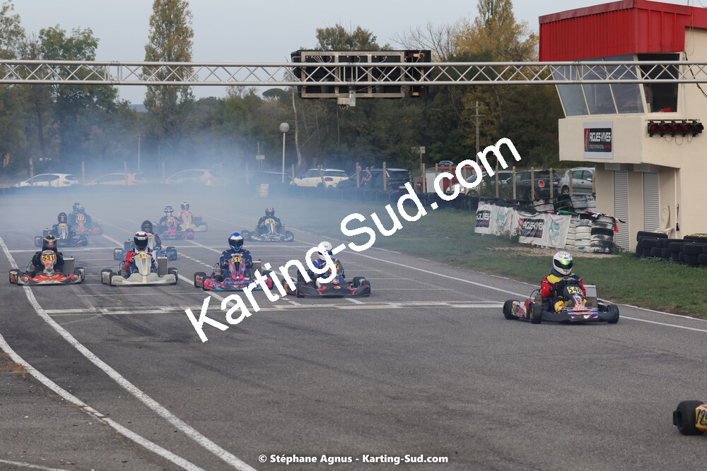 30/10/2022 : 3ème manche du Challenge Jean-Claude Sanchez à Aigues-Vives (photos Stéphane Agnus) 2022 — karting