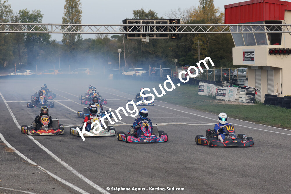 30/10/2022 : 3ème manche du Challenge Jean-Claude Sanchez à Aigues-Vives (photos Stéphane Agnus) 2022 — karting
