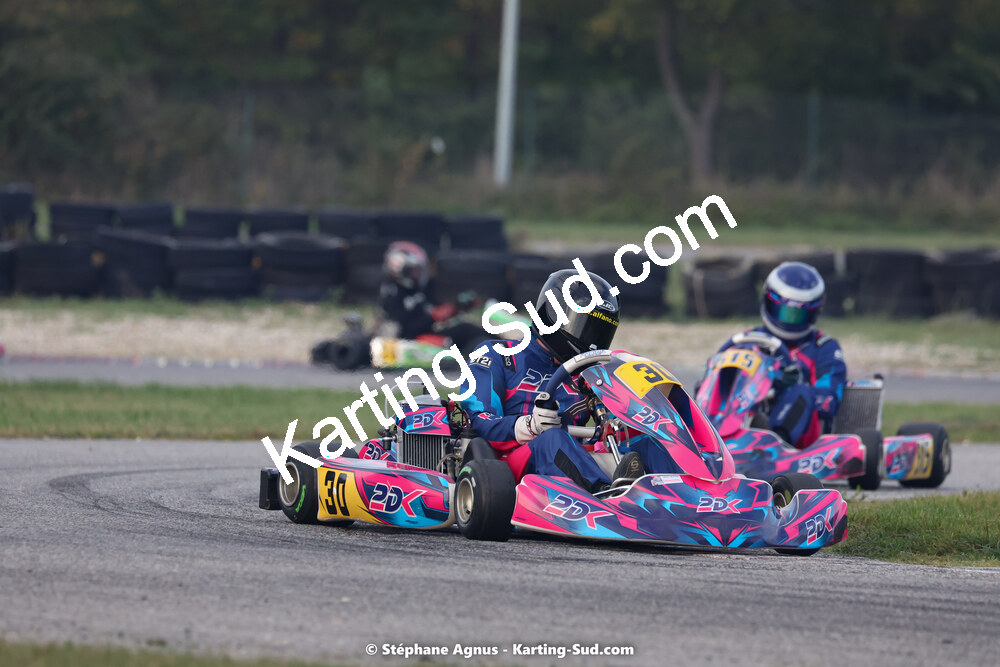 30/10/2022 : 3ème manche du Challenge Jean-Claude Sanchez à Aigues-Vives (photos Stéphane Agnus) 2022 — karting