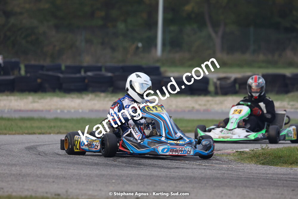 30/10/2022 : 3ème manche du Challenge Jean-Claude Sanchez à Aigues-Vives (photos Stéphane Agnus) 2022 — karting