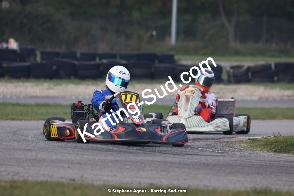 30/10/2022 : 3ème manche du Challenge Jean-Claude Sanchez à Aigues-Vives (photos Stéphane Agnus) 2022 — karting
