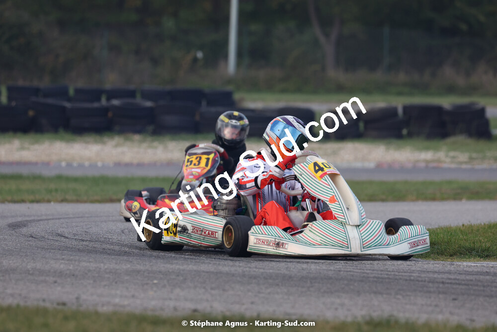 30/10/2022 : 3ème manche du Challenge Jean-Claude Sanchez à Aigues-Vives (photos Stéphane Agnus) 2022 — karting