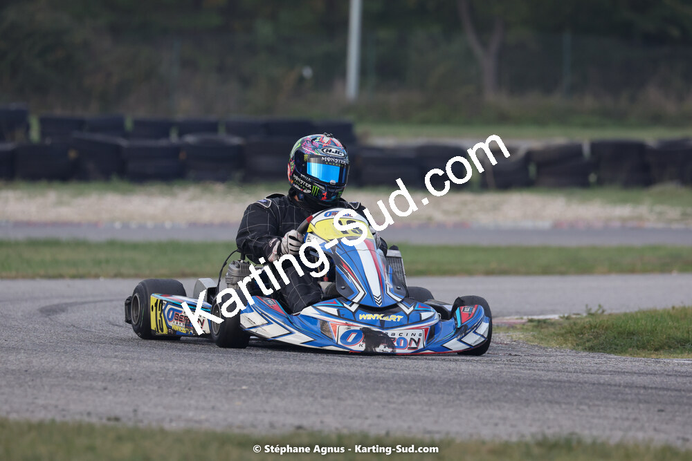 30/10/2022 : 3ème manche du Challenge Jean-Claude Sanchez à Aigues-Vives (photos Stéphane Agnus) 2022 — karting
