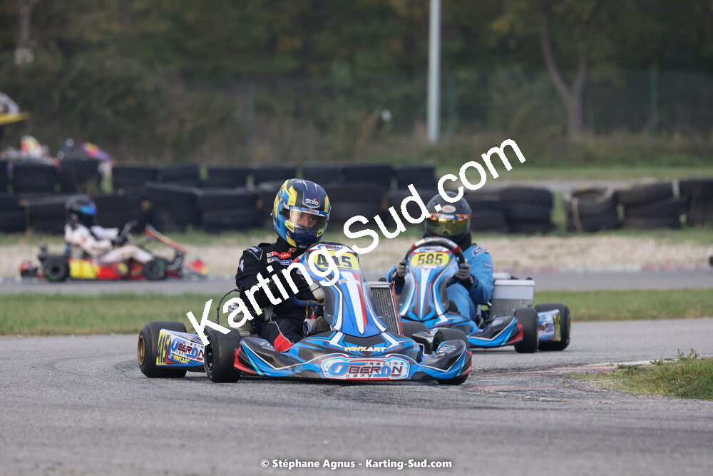30/10/2022 : 3ème manche du Challenge Jean-Claude Sanchez à Aigues-Vives (photos Stéphane Agnus) 2022 — karting