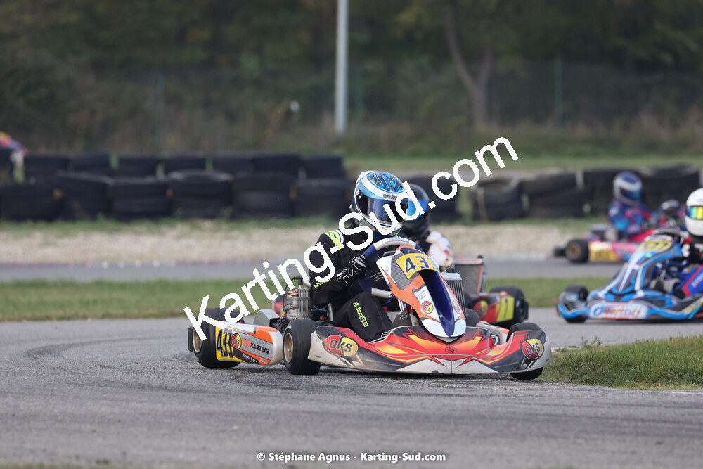 30/10/2022 : 3ème manche du Challenge Jean-Claude Sanchez à Aigues-Vives (photos Stéphane Agnus) 2022 — karting